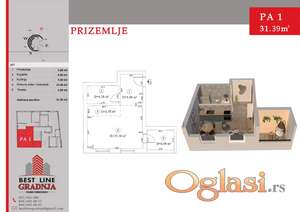 Prodaje se garsonjera - Grbavica, novogradnja! NOVI SAD